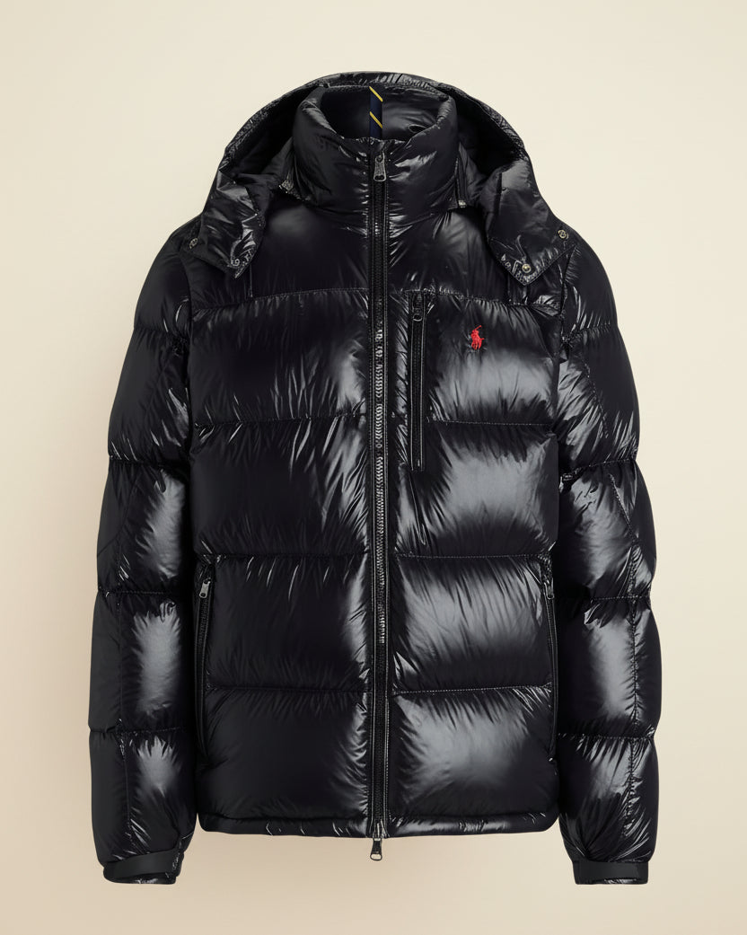 RL Lacquered-Shell Down Jacket
