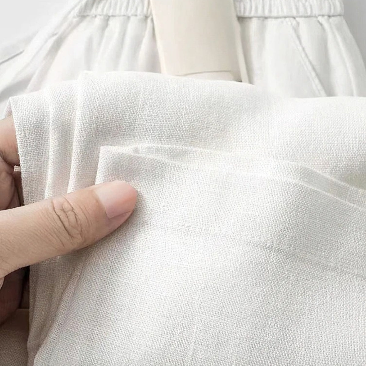Milford Linen Trousers Relaxed Structure