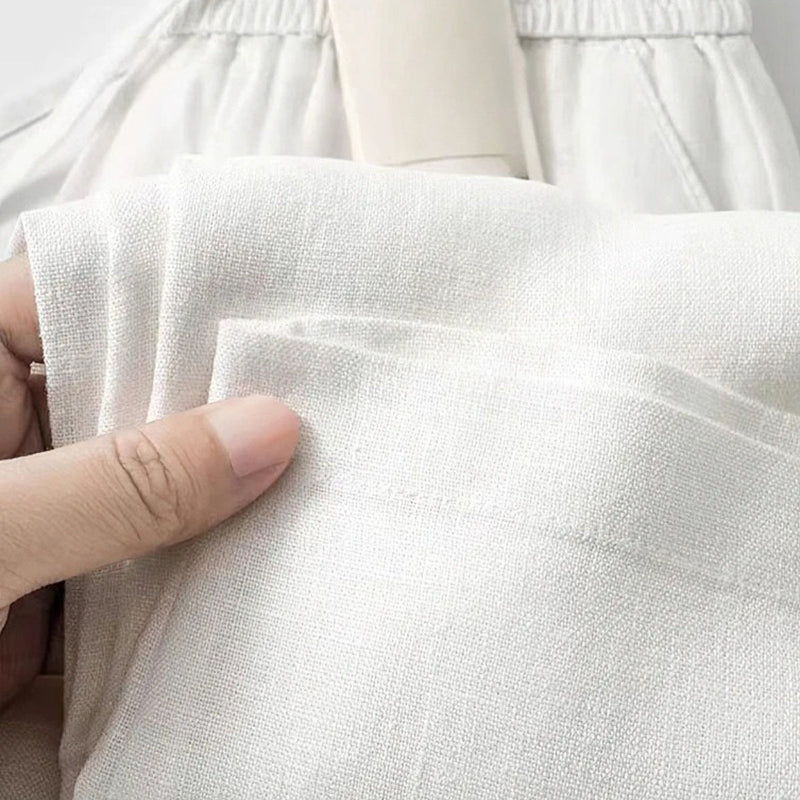 Milford Linen Trousers Relaxed Structure