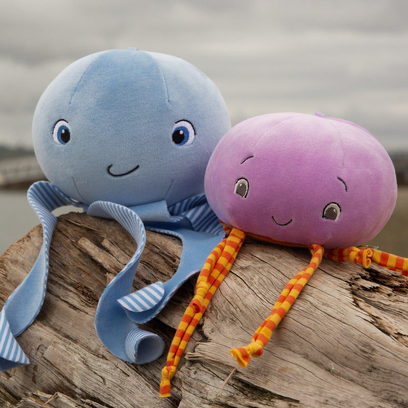 Chiquito Ocho – 12 Inch Soft Blue Sea Life Toy