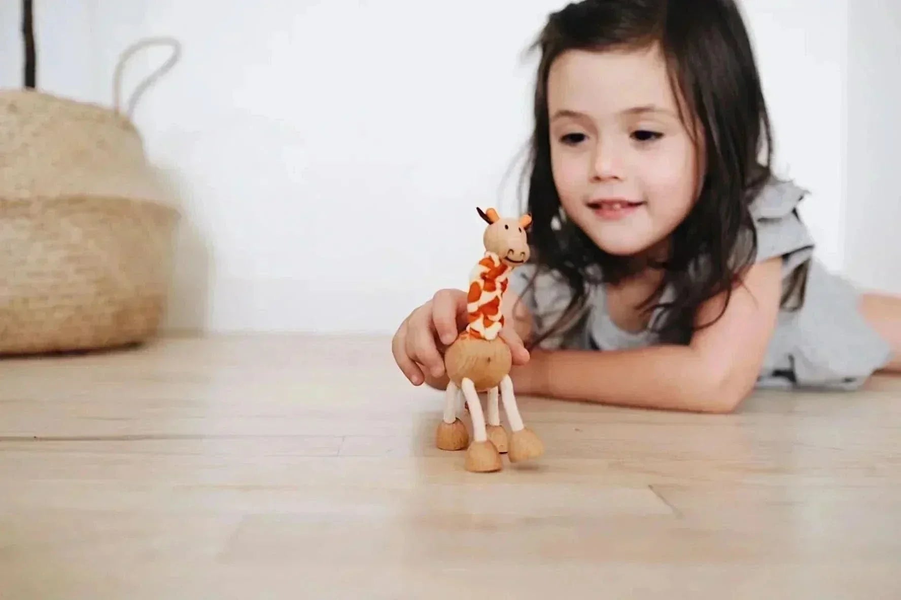 Wooden Giraffe Toy