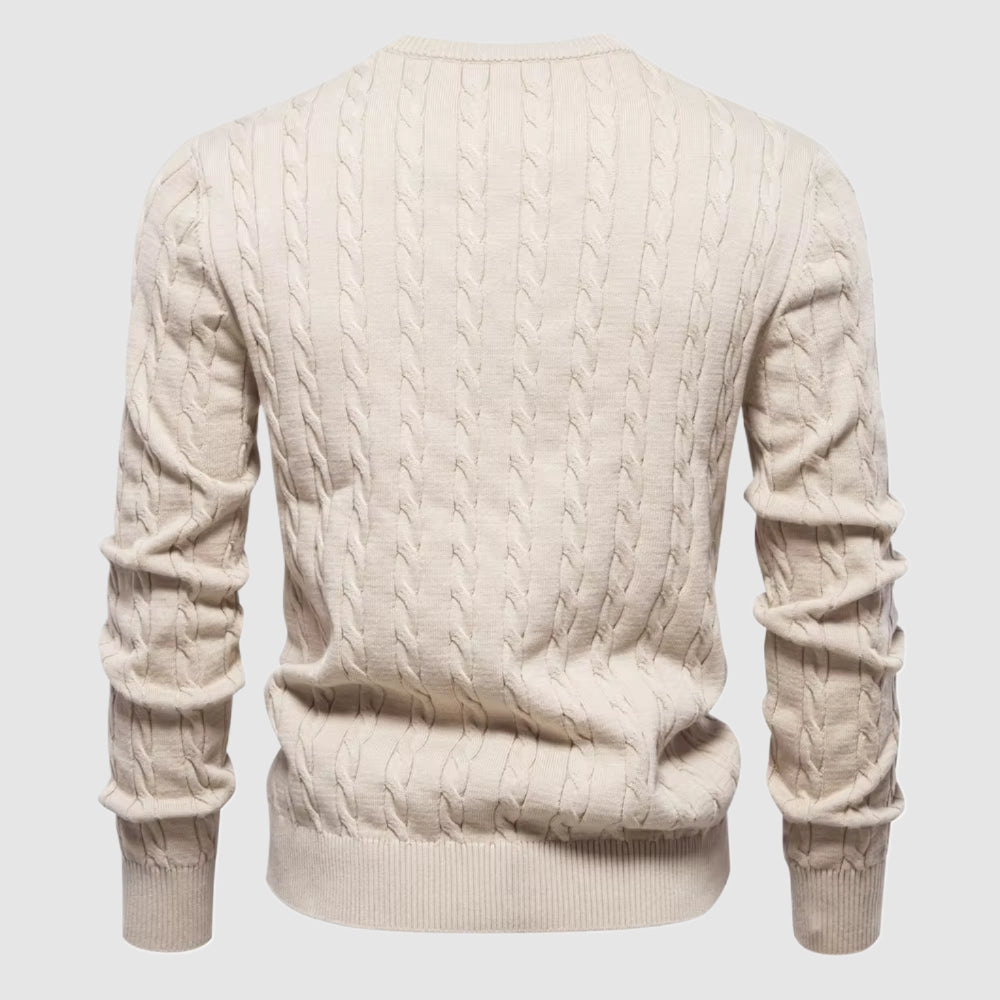 Zefiro Men's Sweater – Lightweight Smart Casual Knit