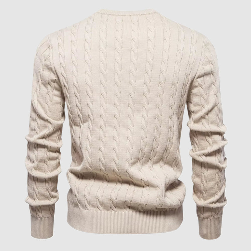 Zefiro Men's Sweater – Lightweight Smart Casual Knit