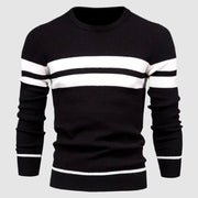 Brezza Men's Cotton Pullover – Lightweight Crew Neck Sweater