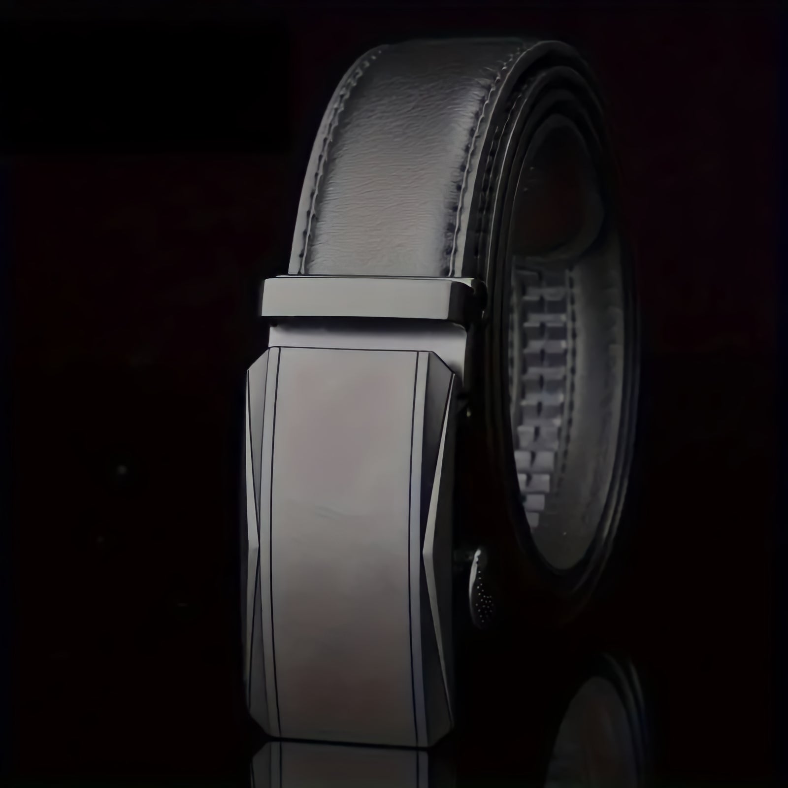 Aquila Men's Automatic Buckle Belt – Adjustable Formal Style
