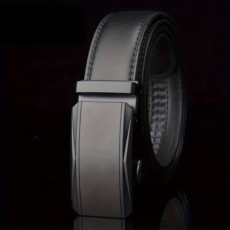 Aquila Men's Automatic Buckle Belt – Adjustable Formal Style