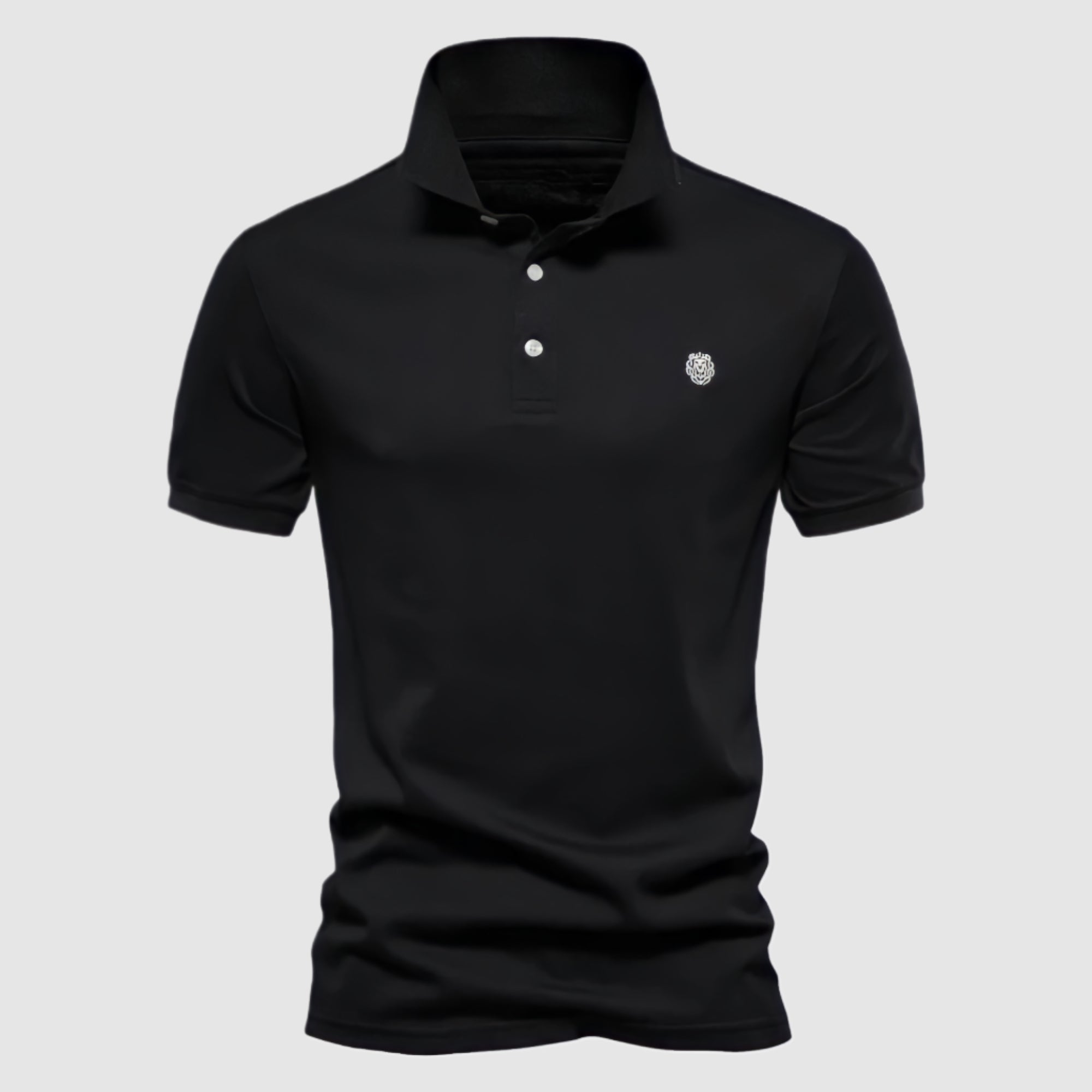 Leone Men's Short Sleeve Polo Shirt – Classic Slim Fit