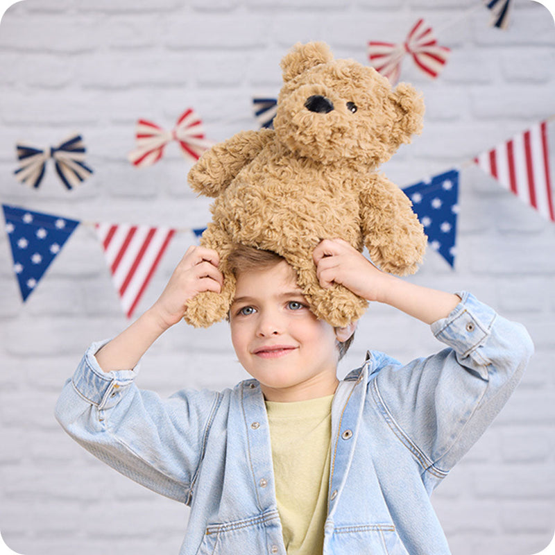 Unscented Brown Curly Bear