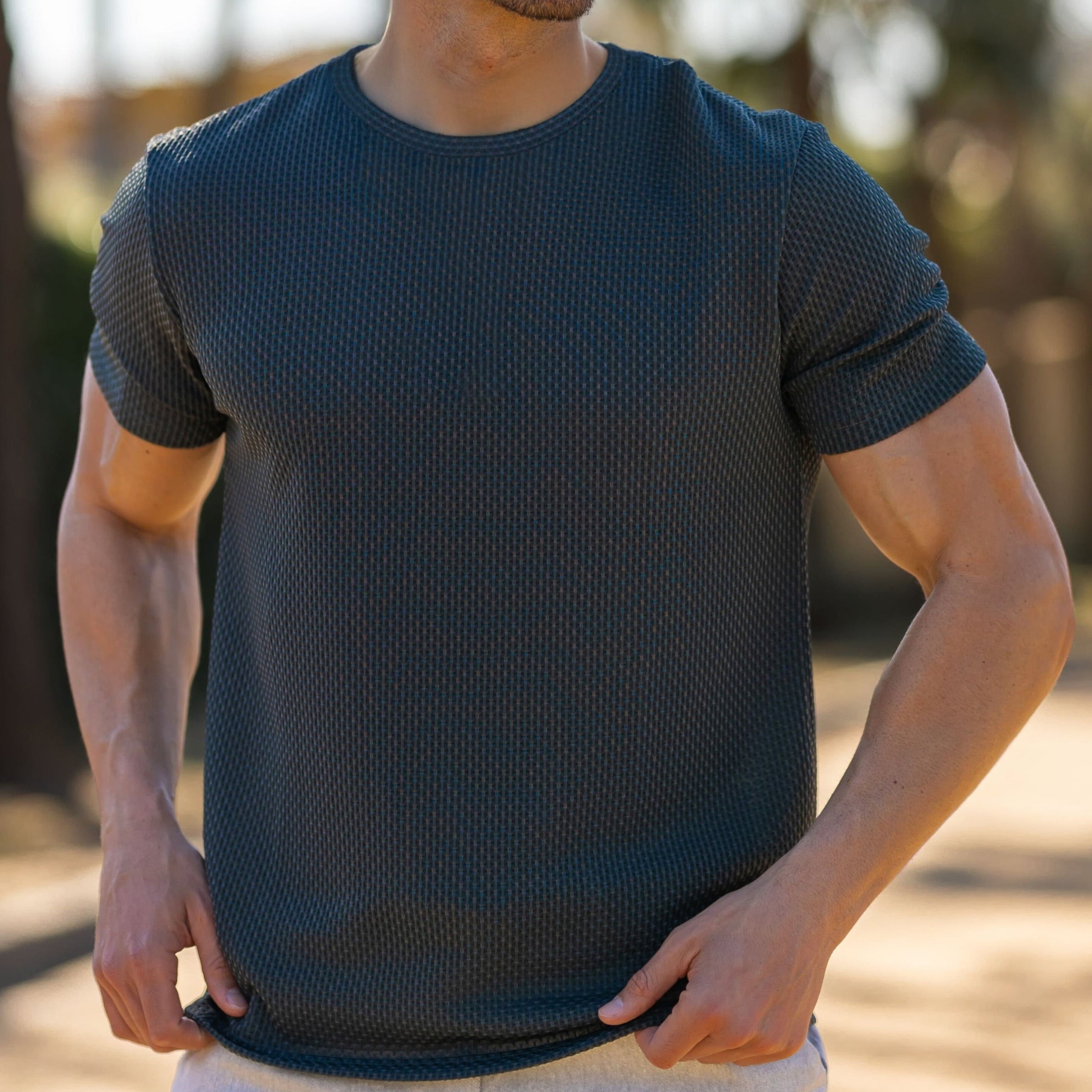 Soffice Men's T-Shirt – Soft Slim Fit Short Sleeve