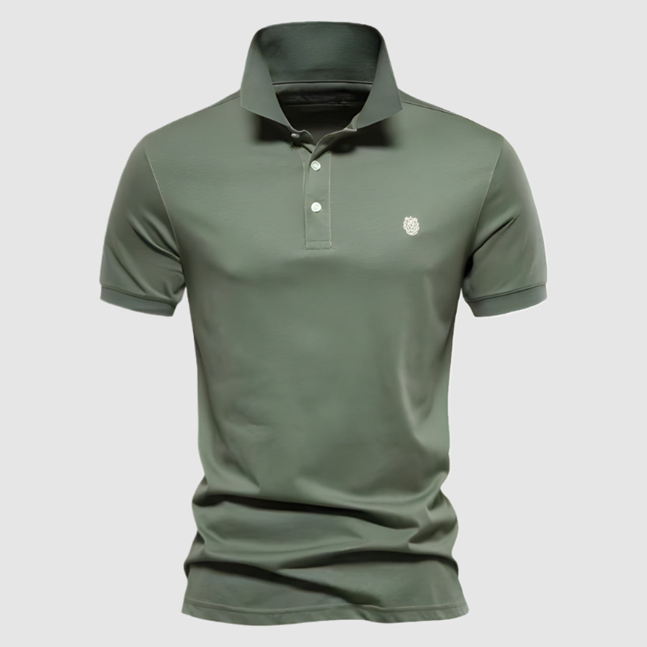 Leone Men's Short Sleeve Polo Shirt – Classic Slim Fit