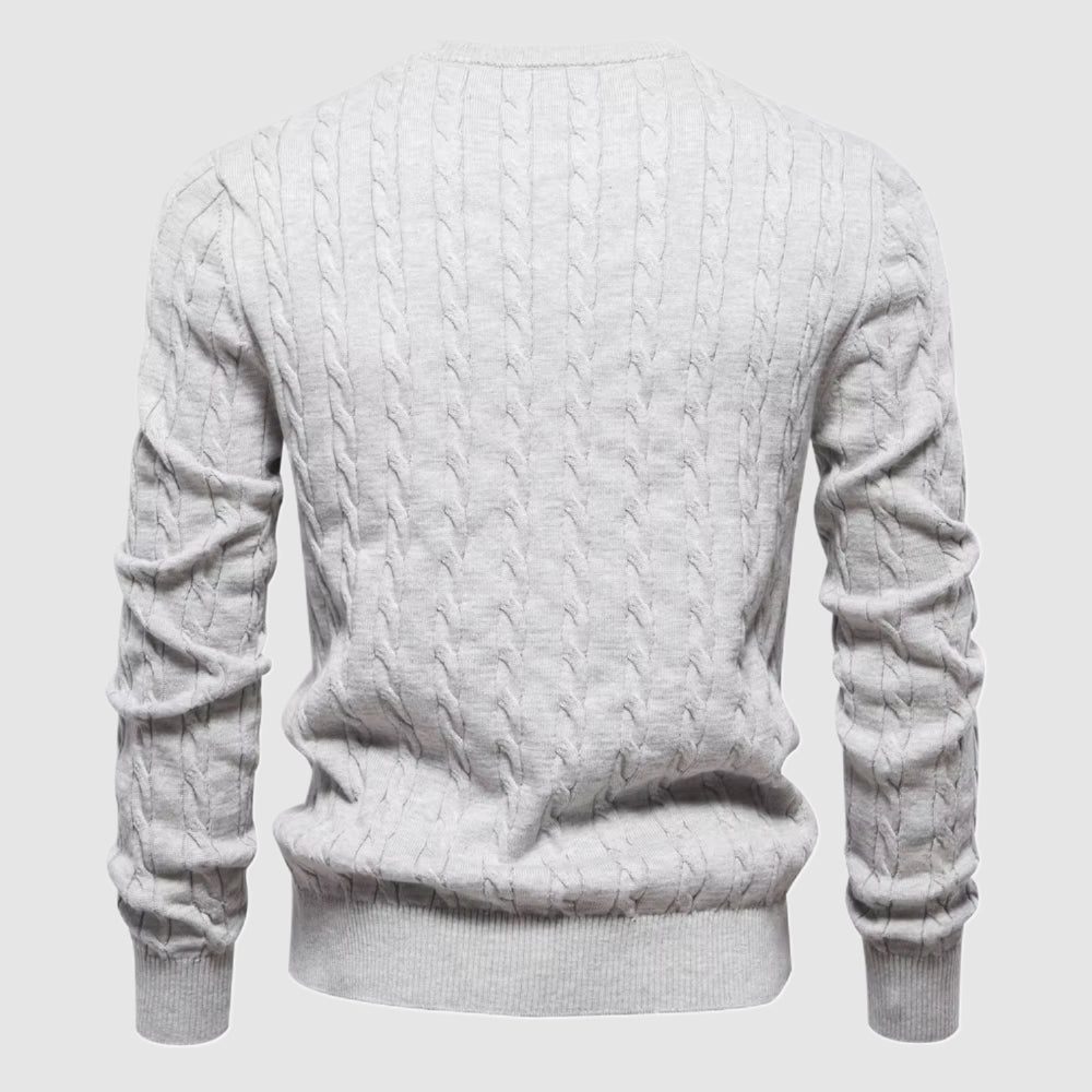 Zefiro Men's Sweater – Lightweight Smart Casual Knit