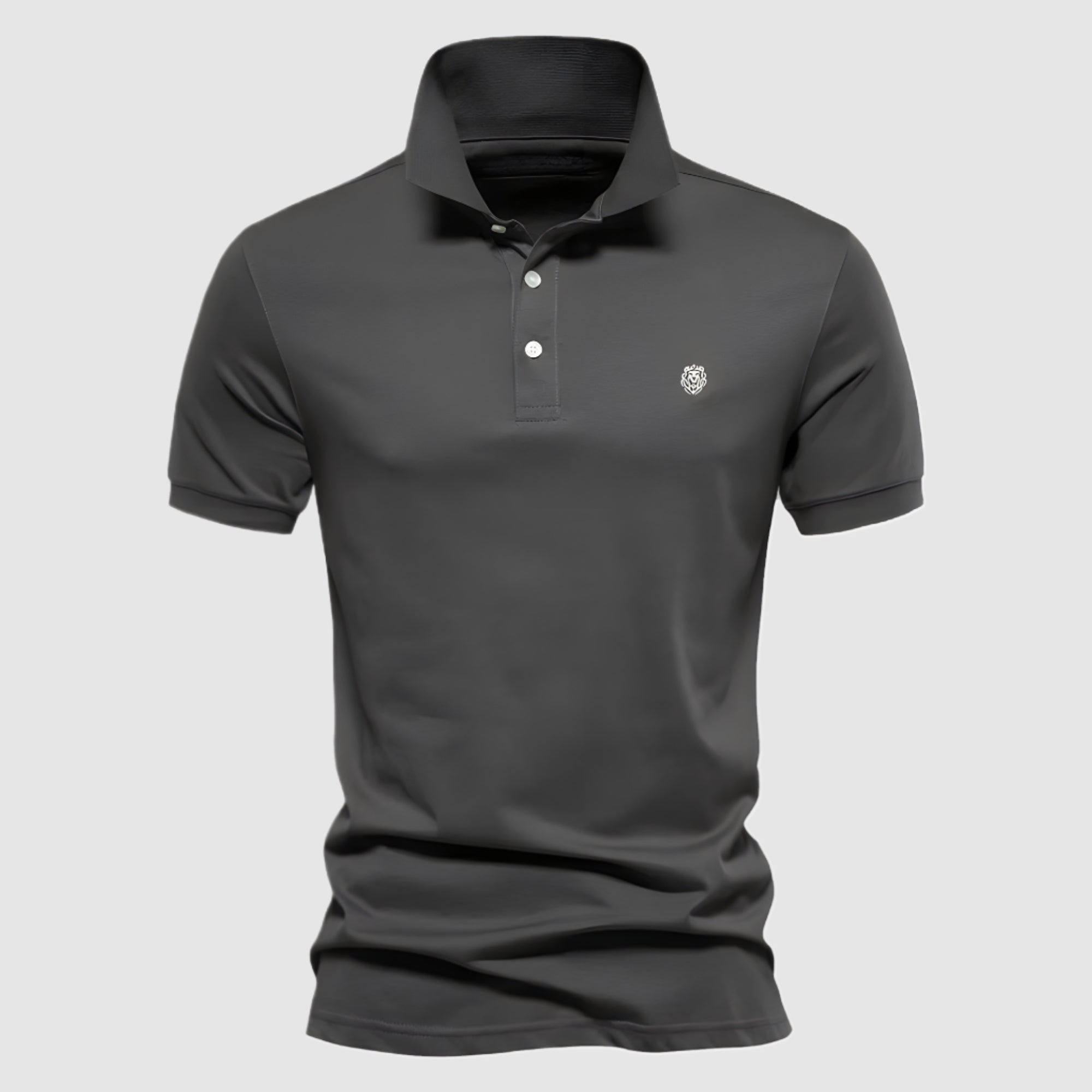 Leone Men's Short Sleeve Polo Shirt – Classic Slim Fit