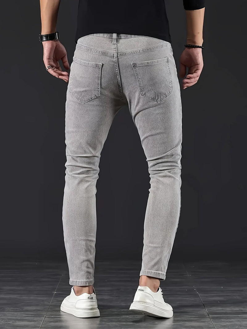 Tenuto Men's Slim Fit Jeans – Stretch Denim Pants
