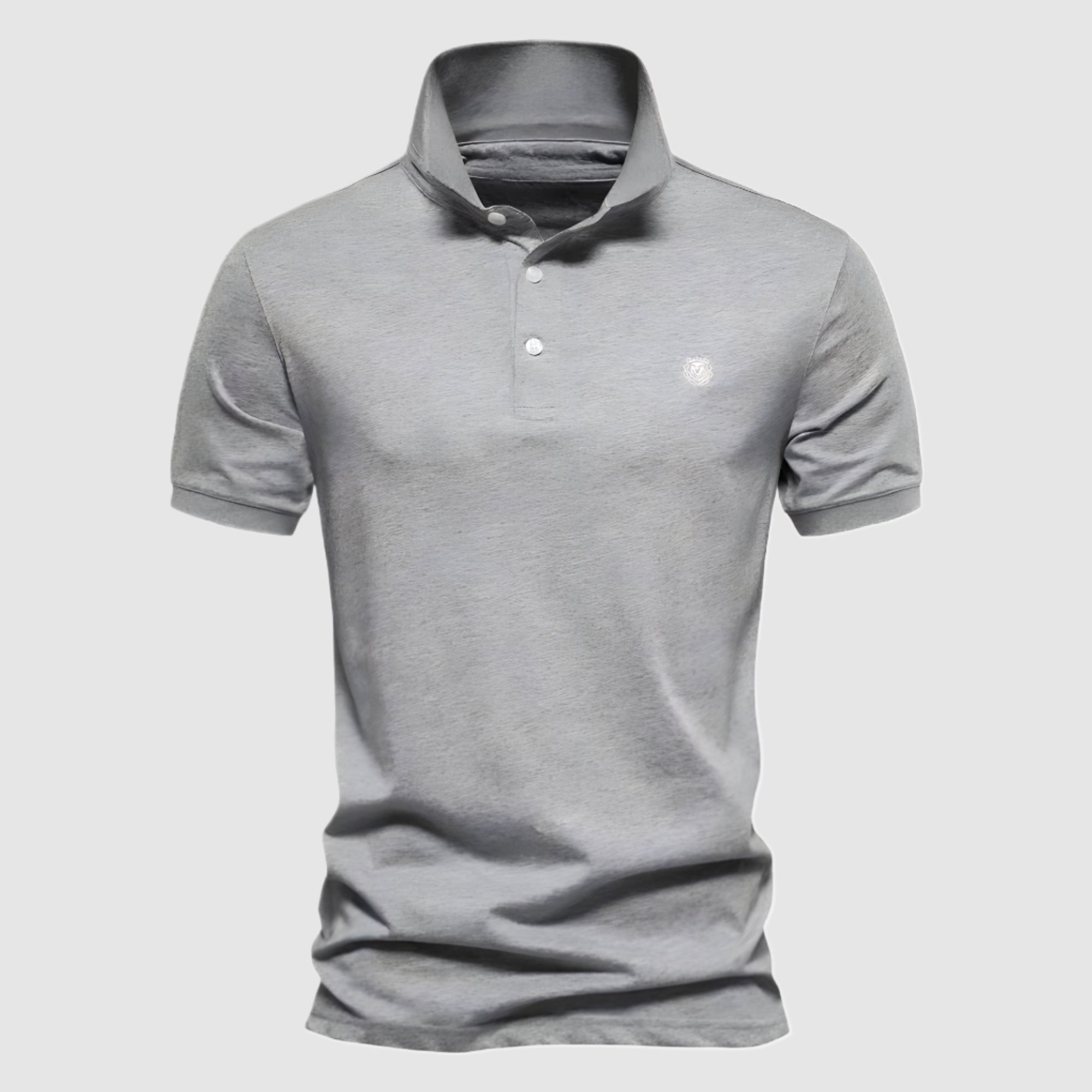 Leone Men's Short Sleeve Polo Shirt – Classic Slim Fit