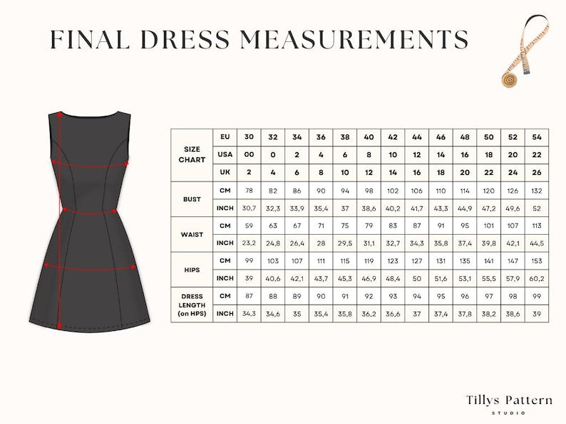Boat Neck Mini Dress Sewing Pattern| A Line Dress Pattern| Wedding guest dress| Easy sewing pattern| Sleeveless Dress Pattern| US 00-22