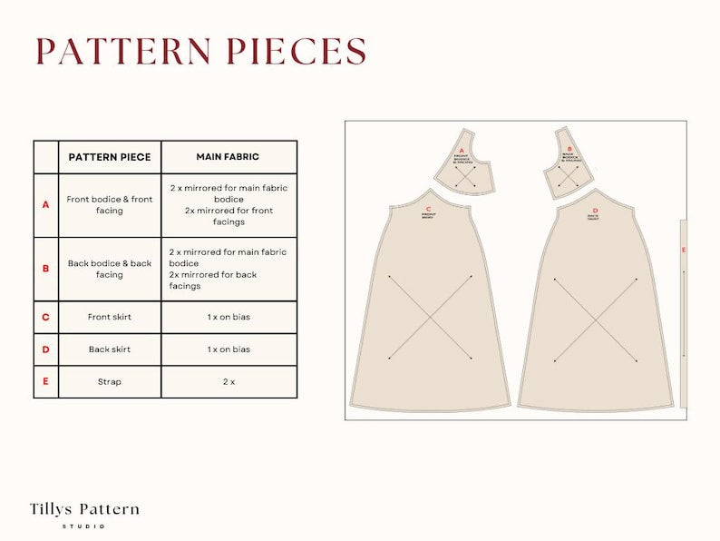 Evening Slip Dress| V Neck Bias Cut Dress| Wedding Dress| Formal Dress| Plus Size Sewing Pattern| Bridesmaid dress| Silk Dress| US 0-22 (PDF Download)
