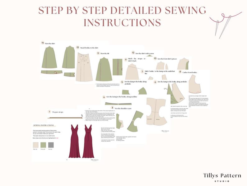 Evening Slit Dress| V Neck Bias Cut Dress| Wedding Dress| Formal Dress| Plus Size Sewing Pattern| Bridesmaid dress| Silk Dress| US 0-22