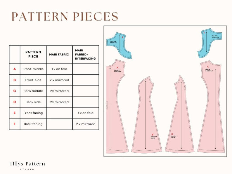 A Line Dress Pattern| Flare Mini Dress Sewing Pattern| Wedding guest dress| Easy sewing pattern| Sleeveless Dress Pattern| US 00-22