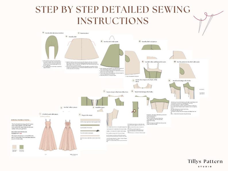 Evening Dress Sewing Pattern| Open Back Dress Pattern| Maxi Dress Pattern| Wedding Dress Pattern|Plus Size Sewing Pattern| US 0-22