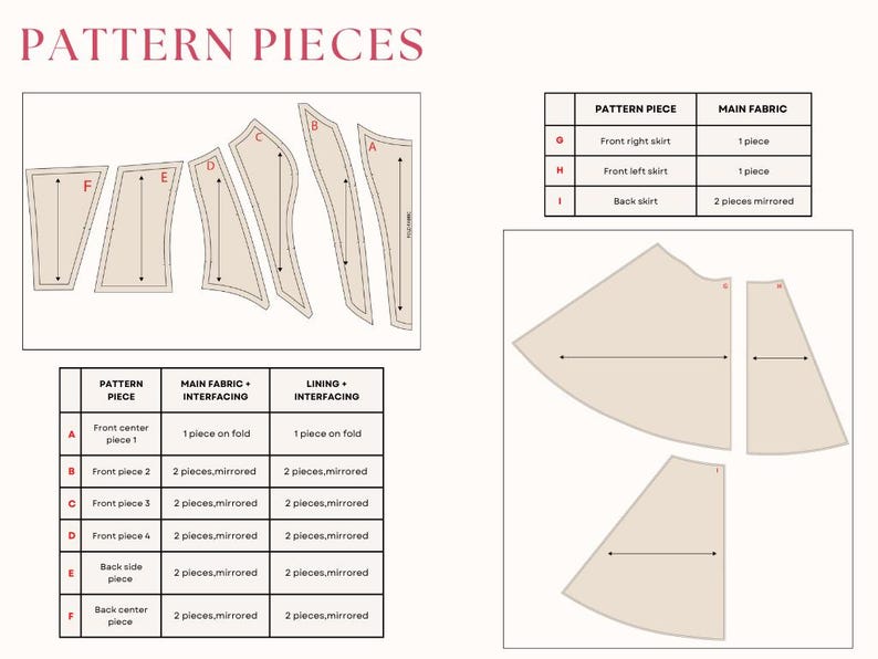 Evening Corset  Dress Sewing Pattern: Slit Evening Gown (US 00-20) (PDF Download)