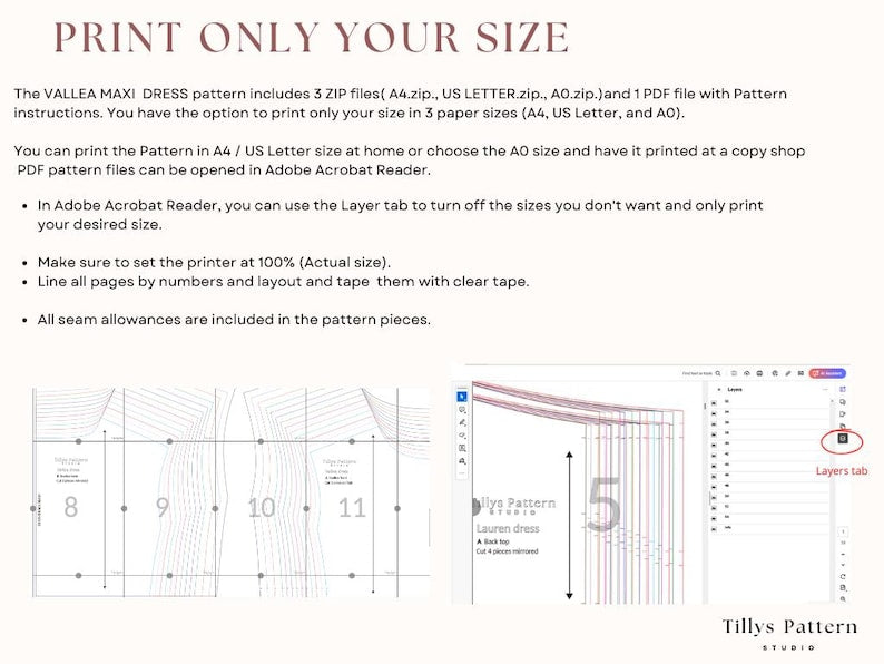 Linen Maxi Dress Sewing Pattern: Easy  Smock Dress with Pockets (US 0-22) (Digital Download)