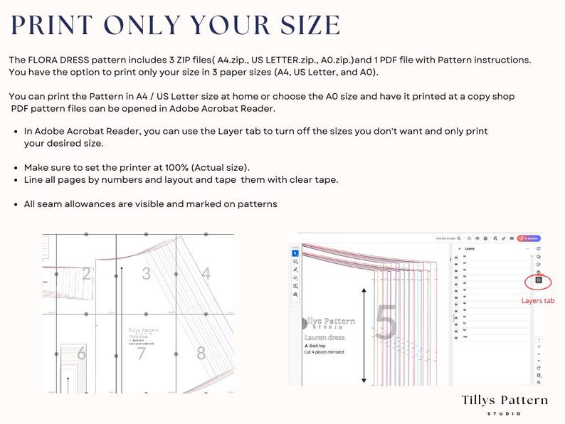 Halter Neck Mini Dress Sewing Pattern: Backless A-Line Dress, US 0-22 (PDF Download)