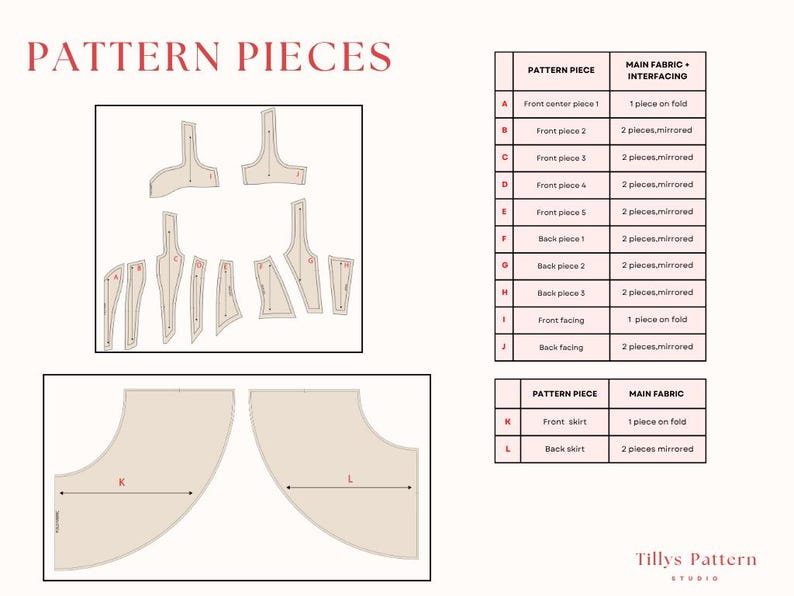 Corset Mini Dress Sewing Pattern: Sweetheart Neckline, Hourglass Fit (US 00-22) (PDF Pattern)