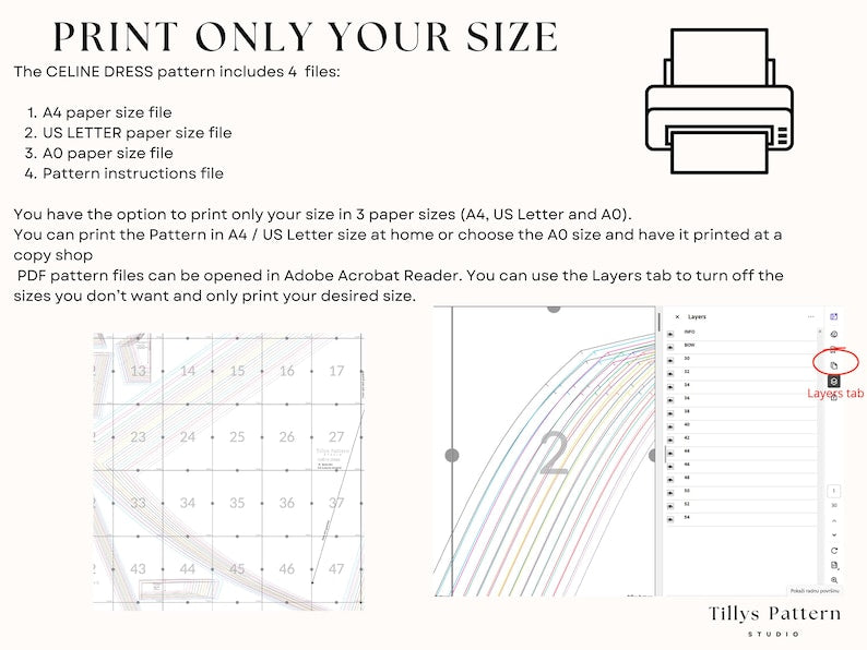 Evening Bustier Dress Sewing Pattern| Slit Dress Pattern| Corset Dress Pattern|  Wedding Dress| Plus Size Sewing Pattern| US 00-20 (PDF Download)