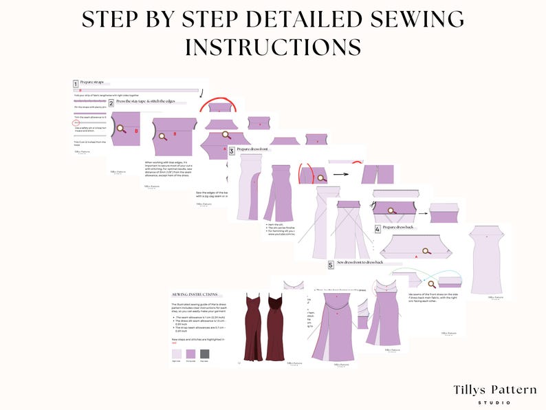Cowl Neck Dress Sewing Pattern| Backless slip dress pattern| Prom dress pattern| Bridesmaid dress pattern| Wedding dress pattern| US 0-18