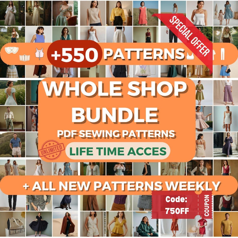 Mini Dress Pattern, Side Slit Sleeveless Dress, 90s Retro Floral Dress, Summer Party PDF Sewing Tutorial (PDF Download)