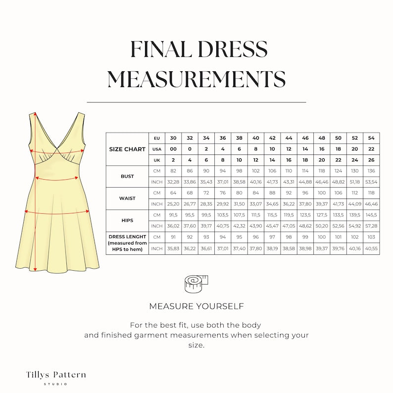 Mini Slip Dress Sewing Pattern| V-Neck Bias Cut Dress| Plus Size Sewing Pattern| Summer Dress| Linen Dress| Dress Sewing Tutorial| US 0-22