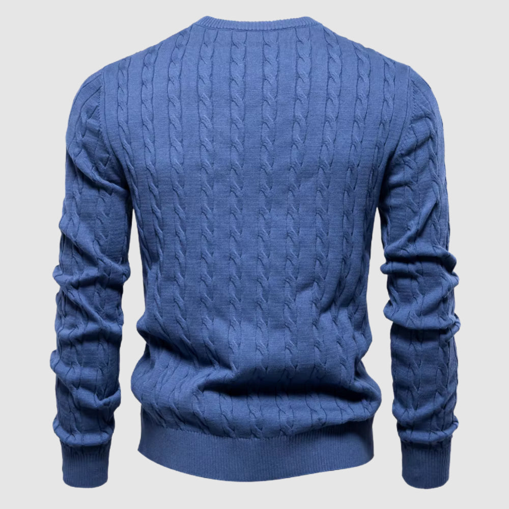 Zefiro Men's Sweater – Lightweight Smart Casual Knit