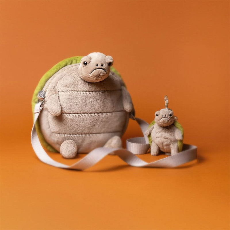 Plush Turtle Shoulder Bag – 26cm