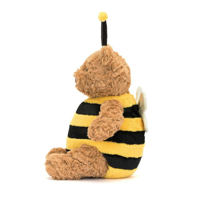 Bear Plush Toy with Bumblebee Costume – 26 cm