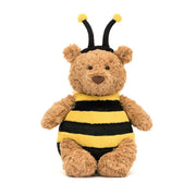 Bear Plush Toy with Bumblebee Costume – 26 cm