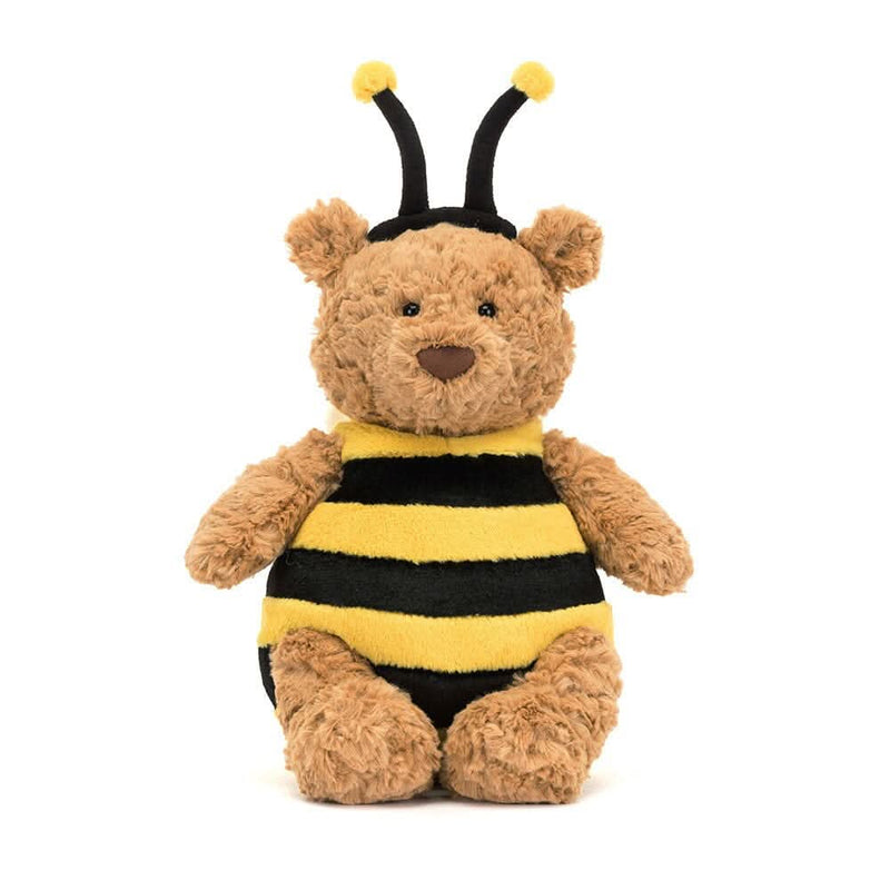 Bear Plush Toy with Bumblebee Costume – 26 cm