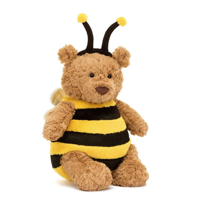 Bear Plush Toy with Bumblebee Costume – 26 cm
