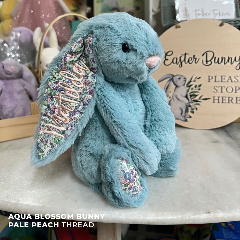 Aqua Bunny Plush Toy
