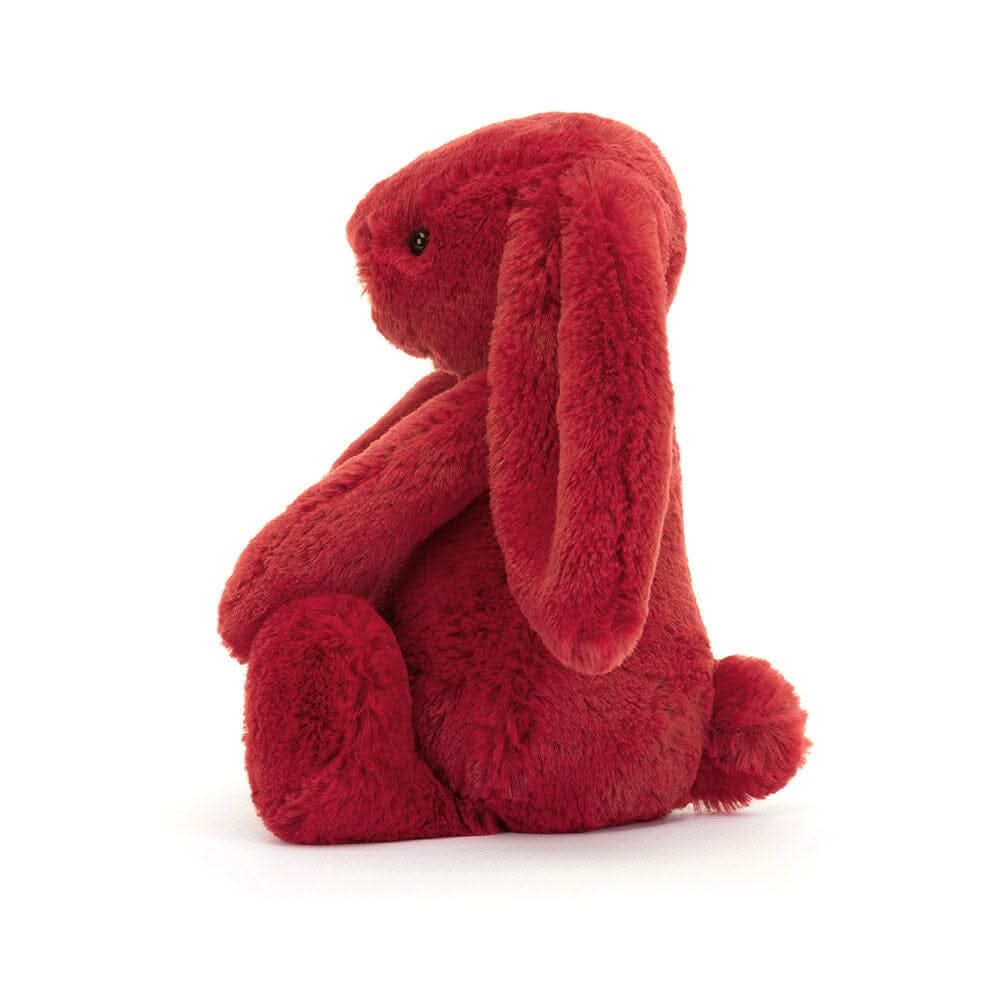 Bashful Cranberry Bunny – Soft Red Plush Toy 18cm