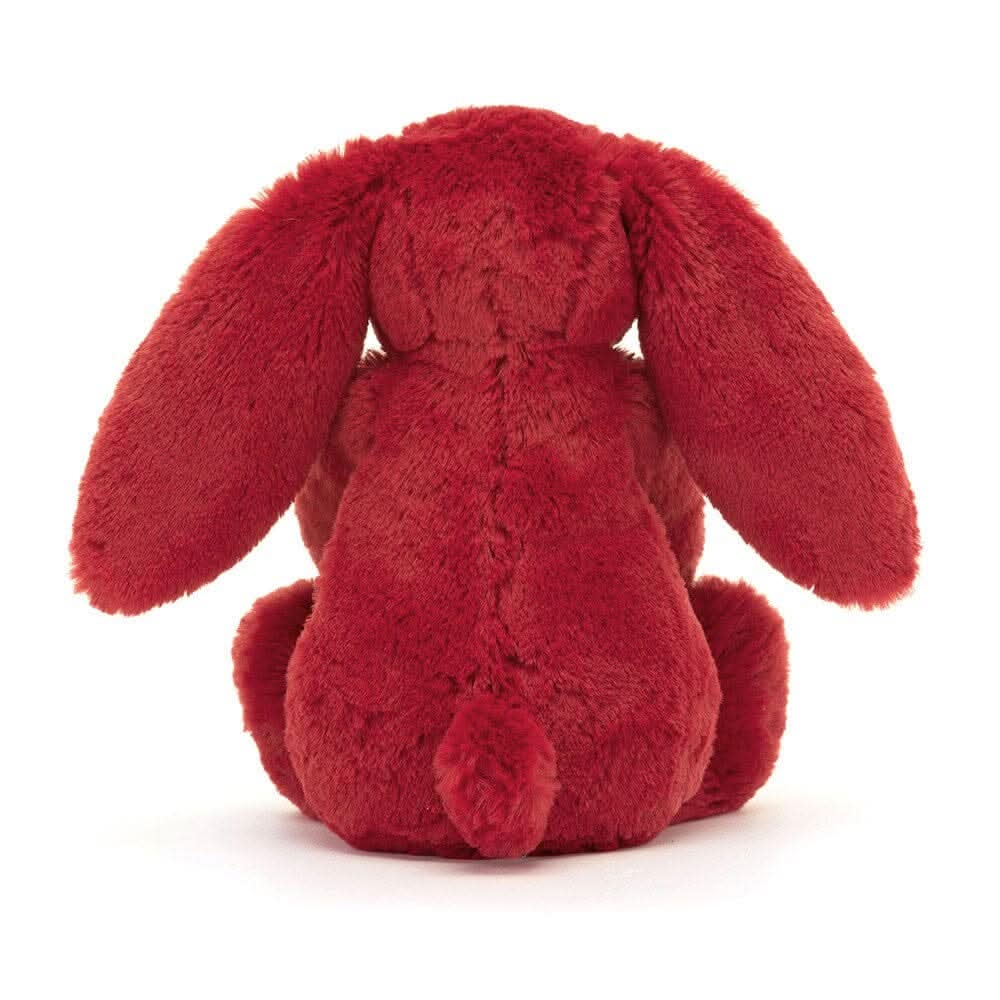 Bashful Cranberry Bunny – Soft Red Plush Toy 18cm