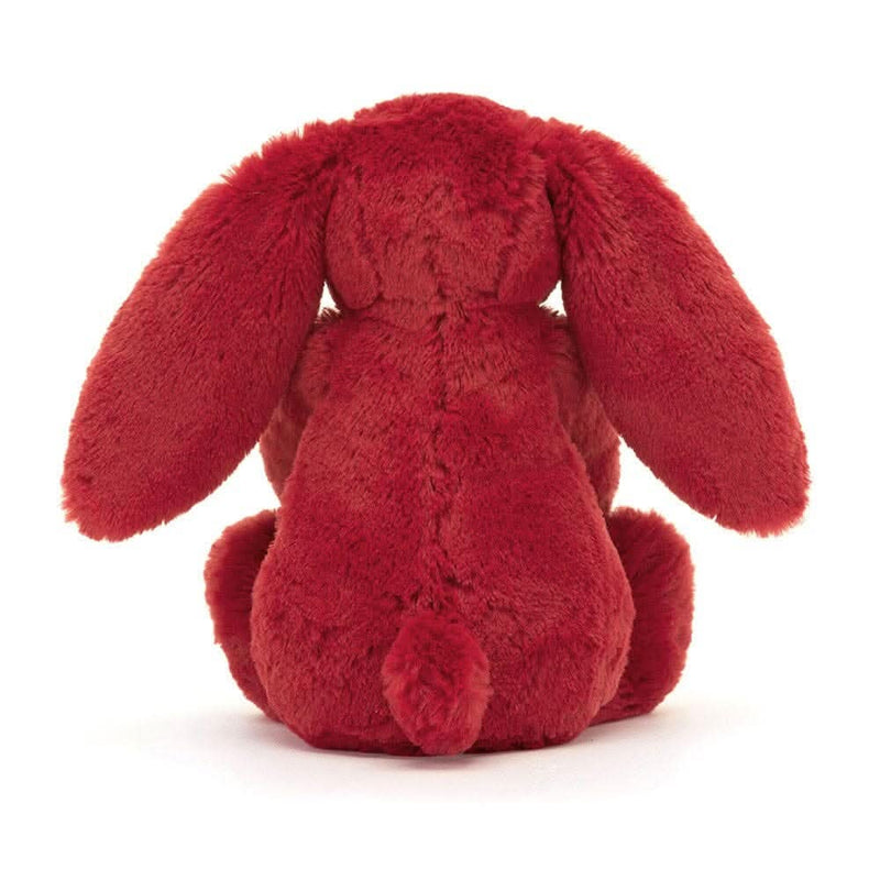 Bashful Cranberry Bunny – Soft Red Plush Toy 18cm