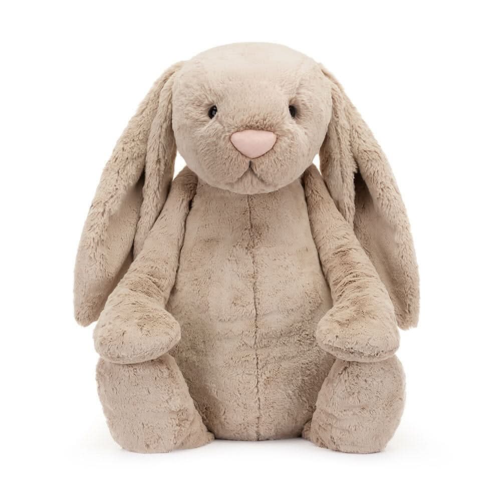 Beige Bunny Plush Toy