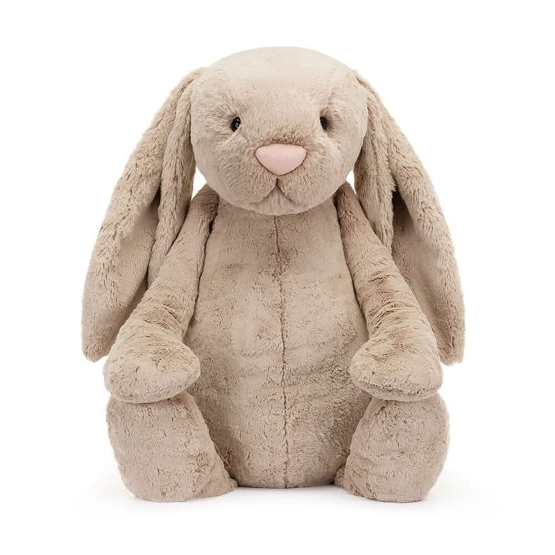 Beige Bunny Plush Toy
