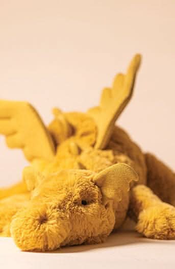 Plush Golden Dragon Soft Toy – 50cm
