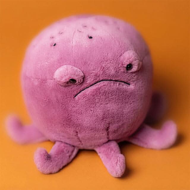 Plush Octopus Toy – 22cm