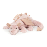 Plush Rose Dragon Soft Toy  – 66cm