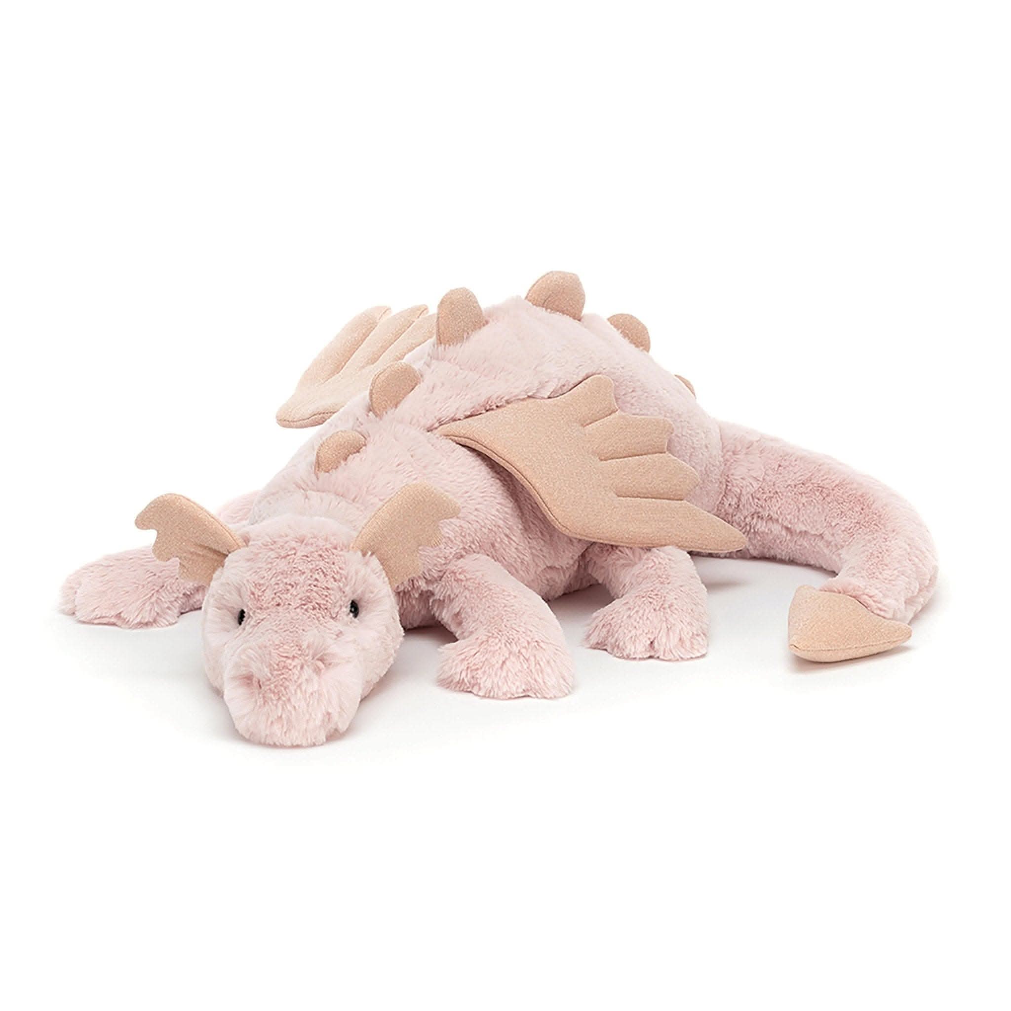 Plush Rose Dragon Soft Toy  – 66cm