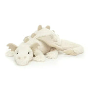 Plush Snow Dragon Soft Toy – 66cm