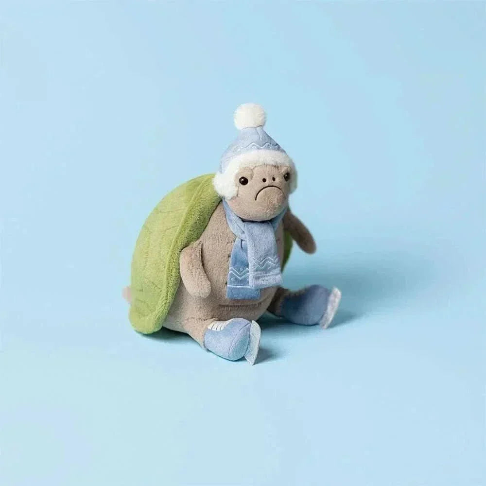 Skating Turtle Plush Toy