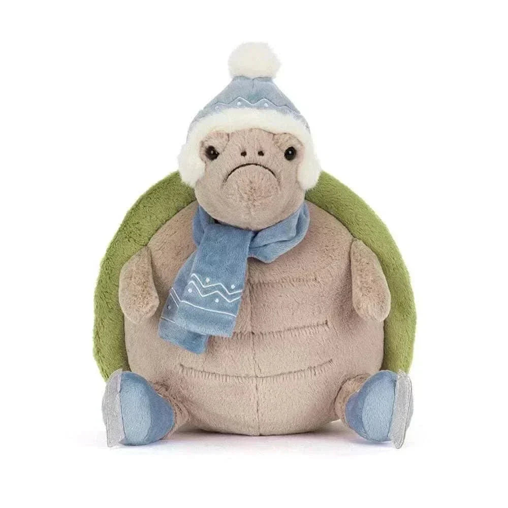 Skating Turtle Plush Toy